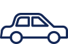 Car icon representing Vehicle Rentals
